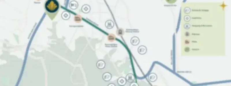 Godrej Parkshire Apartment location map with landmarks by Godrej Properties located at Hoskote, Bangalore Karnataka